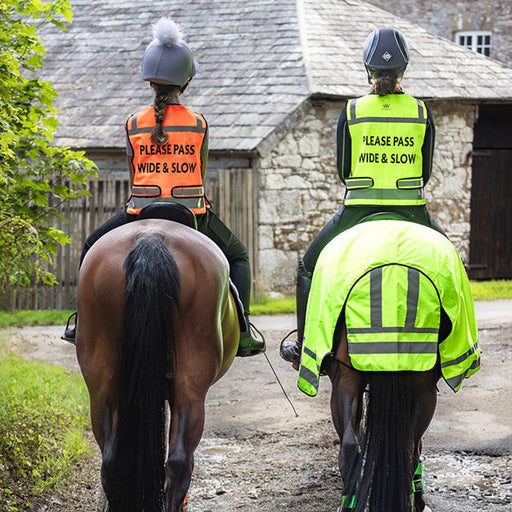 Woof Wear Hi Viz Riding Vest Yellow