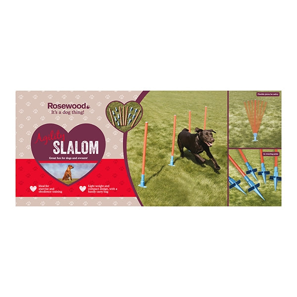 Agility Slalom Poles Pk5