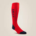 AriatTEK Performance Socks Navy & Red