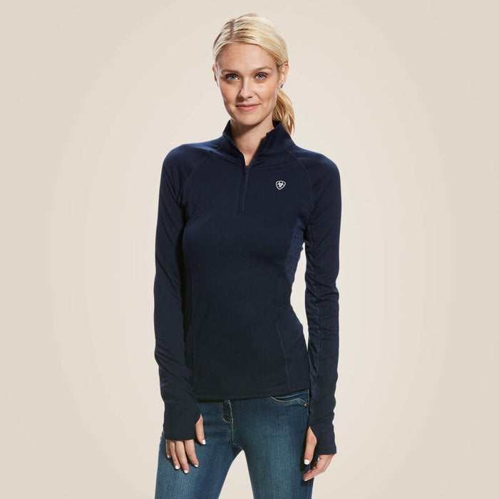 Ariat Womens Quarter-Zip Lowell Navy