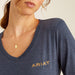 Ariat Womens Handcrafted Long Sleeve T-Shirt Navy