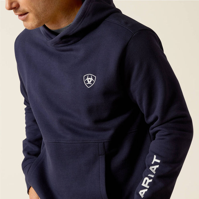 Ariat Mens Rabere Hoodie Eclipse Navy