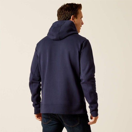 Ariat Mens Rabere Hoodie Eclipse Navy