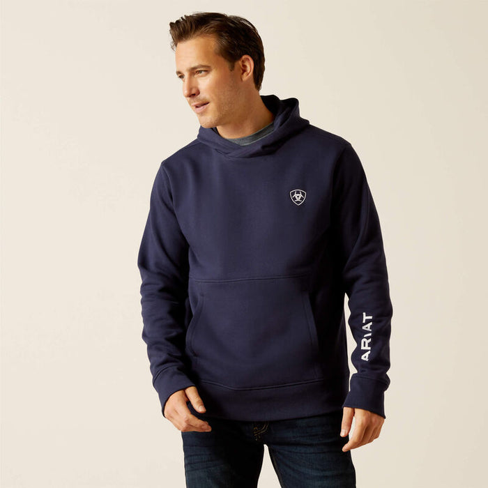 Ariat Mens Rabere Hoodie Eclipse Navy