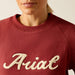 Ariat Womens Benicia SweatShirt Burnt Russet