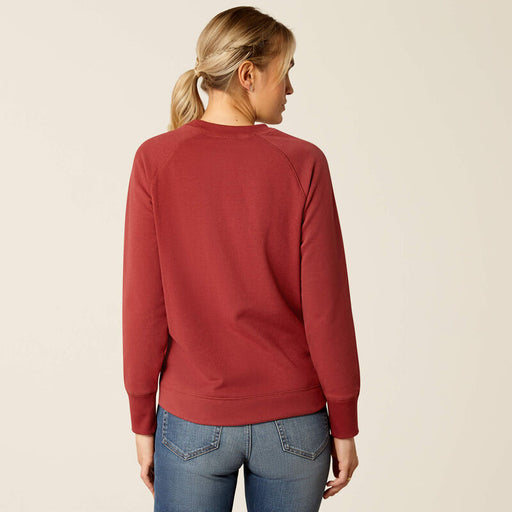 Ariat Womens Benicia SweatShirt Burnt Russet