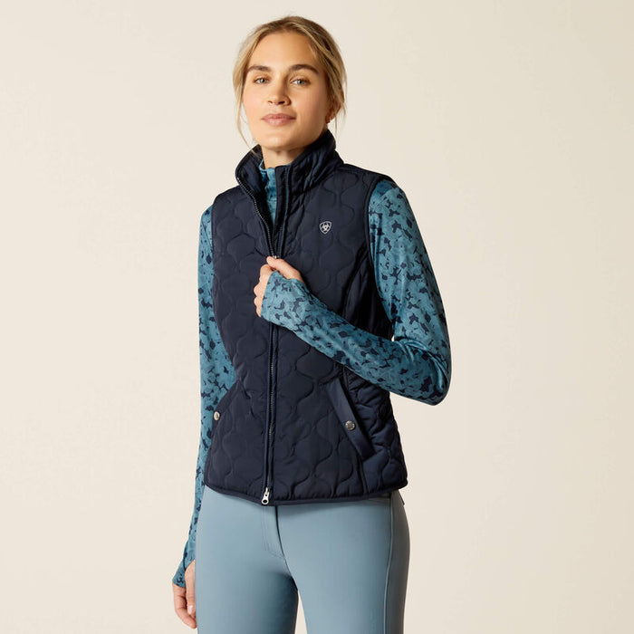 Ariat Womens Ashley Insulated Vest Navy Eclipse