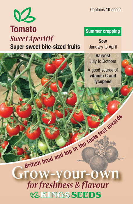 Kings Seeds Tomato Sweet Aperatif Seeds