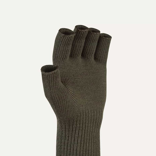 Sealskinz Thornham Fingerless Mitt Olive