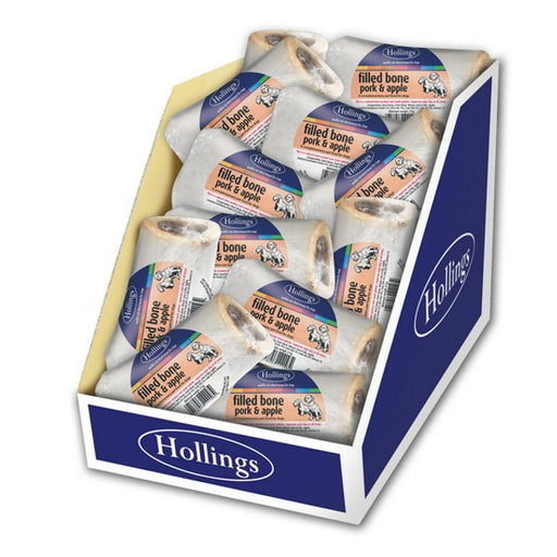 Hollings Filled Bone Pork & Apple 190g