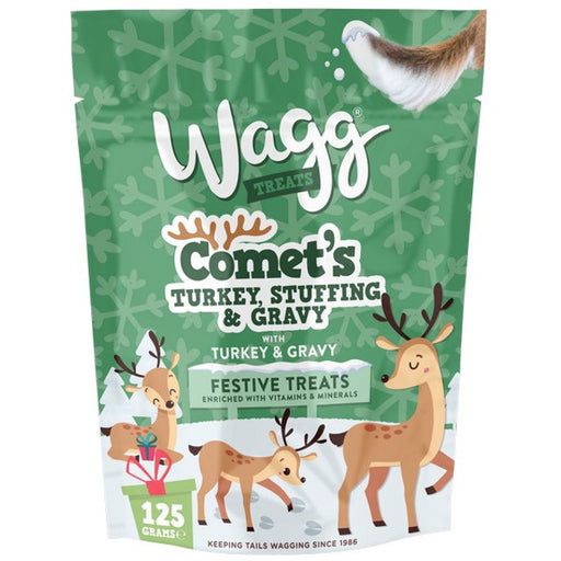 Wagg Treats Turkey & Stuffing 125g