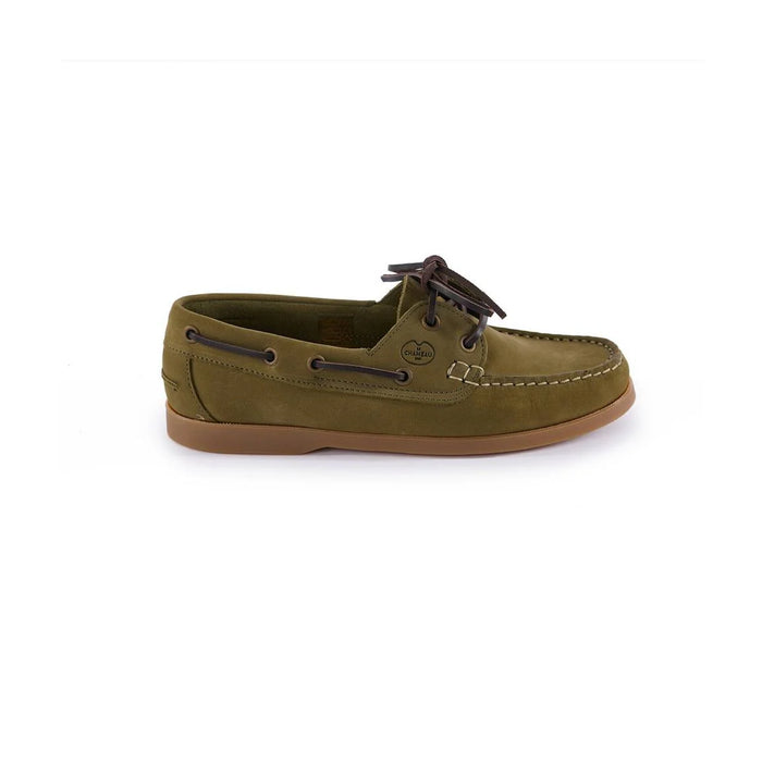 Le Chameau Ladies Galion Nubuck Homme Deck Shoe Iconic Green 