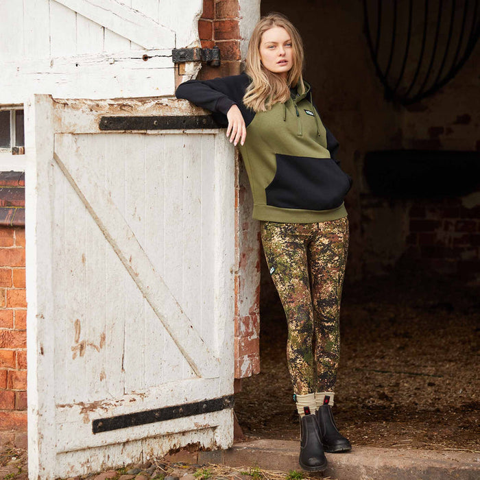 Ridgeline Infinity Printed Leggings Dirt Camo