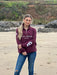 P.O.S.H Country Tidal Quarter Zip Ruby Port