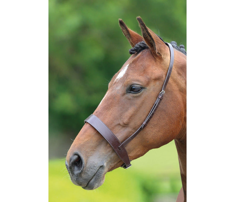 Velociti GARA Hunter Cavesson Noseband Full Brown