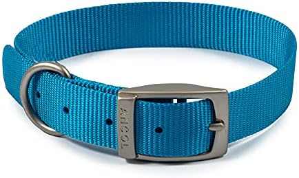 Ancol Buckle Nylon Collar Blue