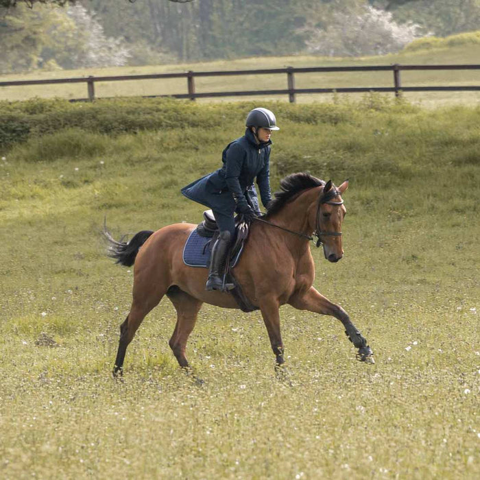 Toggi Griffiths Long Riding Coat Navy