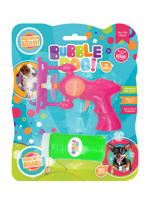 Bubble Dog! Mega Bubble Gun Peanut Butter Flavour