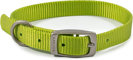 Ancol Buckle Nylon Collar Lime