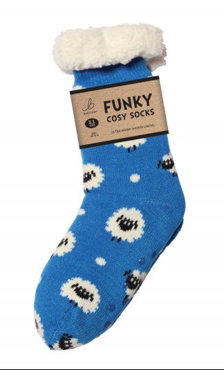 Cosy Socks Cute Sheep 4-8