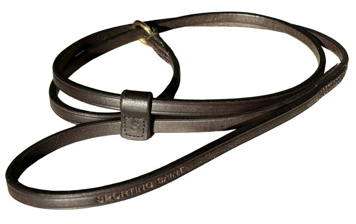 Sporting Saint Leather Slip Lead 14mm X 1.2m