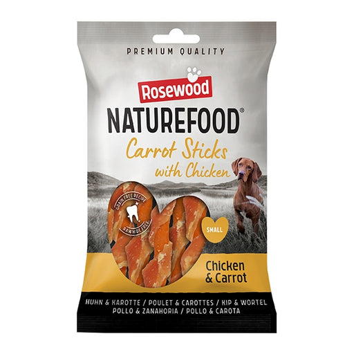 Natrurefood Chicken Wrapped Carrot Sticks 80g