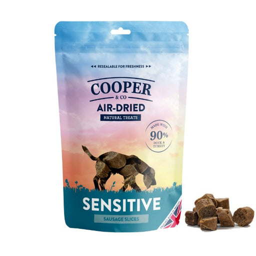 Cooper & Co Sensitive Air Dried Dog Treats Duck 100g