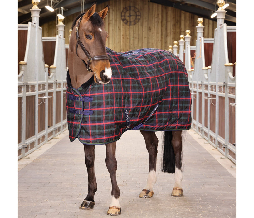 Tempest 100g Stable Rug Green Check