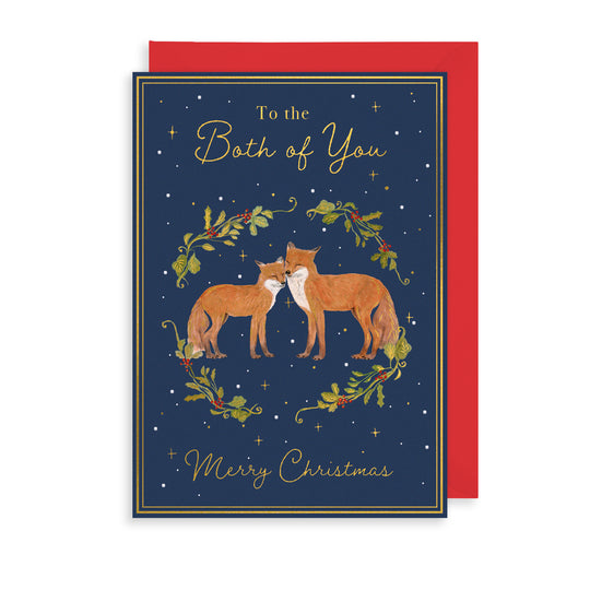 The Art File Both Of You Foxes Card