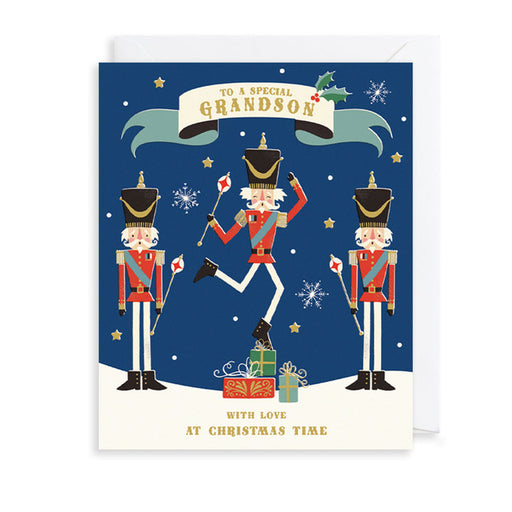 The Art File Grandson Nutcracker Card