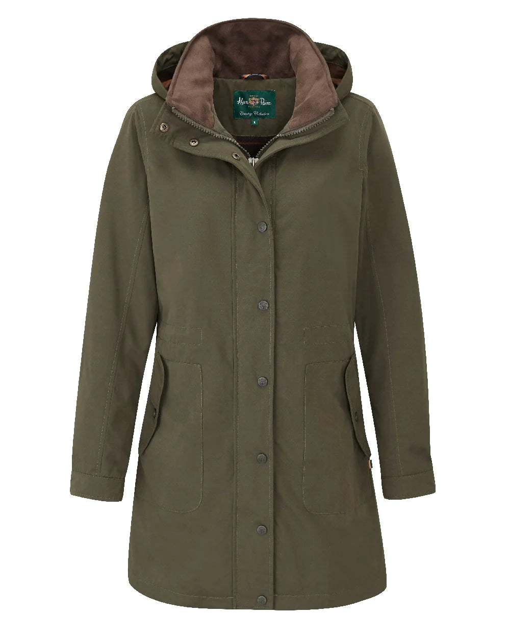 Alan Paine Ladies Milwood Jacket Olive Welland Valley Feeds Ltd