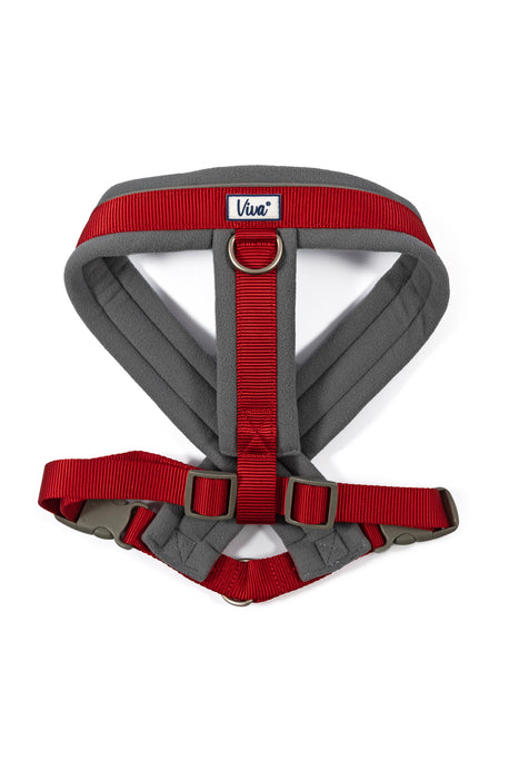 Ancol VIVA Padded Harness Red