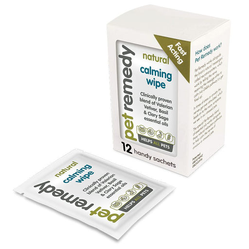 Pet Remedy Calming Wipes 12-Pack