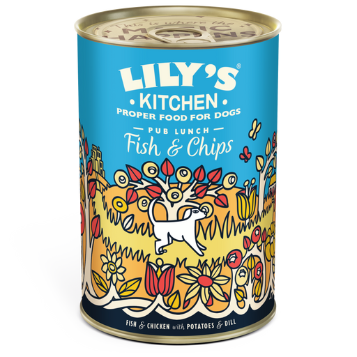 Lily's Fish & Chips 400g Tin