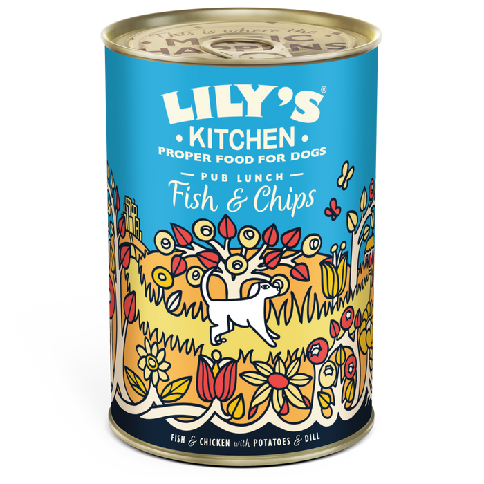 Lily's Fish & Chips 400g Tin