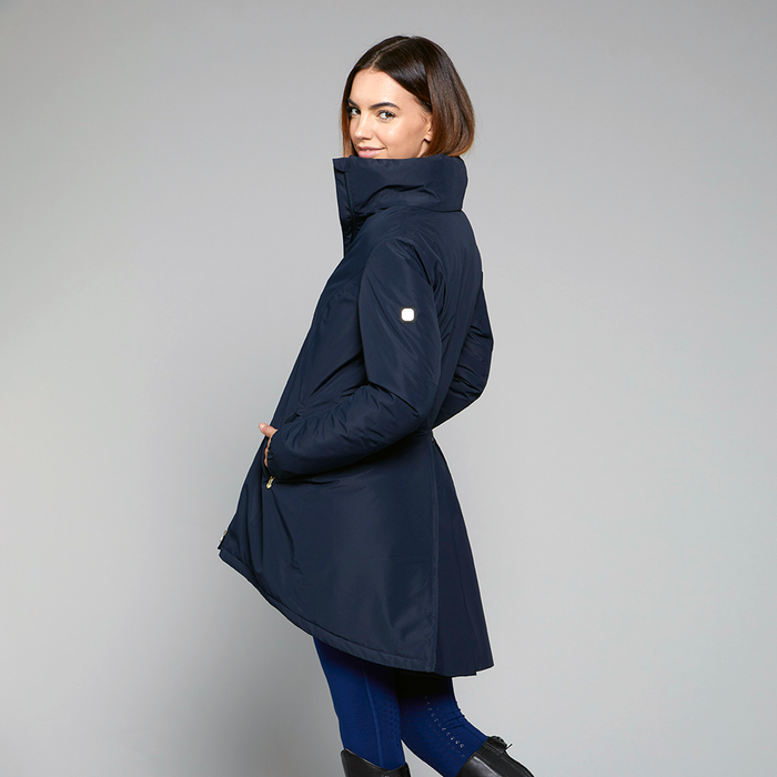 Toggi Griffiths Long Riding Coat Navy