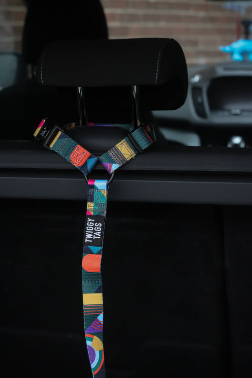 Twiggy Tags Adventure Safety Seatbelt Aurora