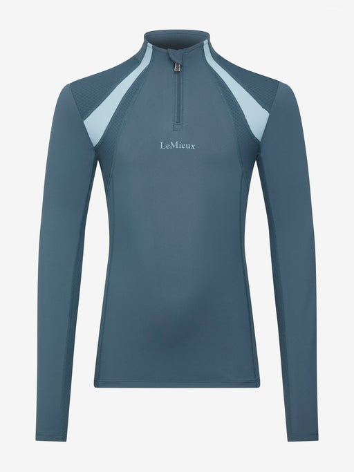 LeMieux Young Rider Mia Mesh Base Layer Petrol