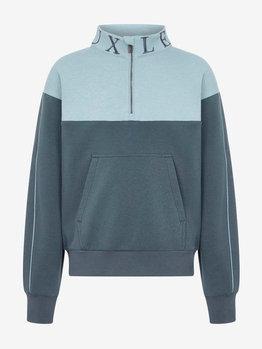 LeMieux Young Rider Kate Quarter Zip Sweat Petrol