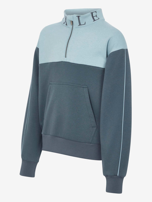 LeMieux Young Rider Kate Quarter Zip Sweat Petrol