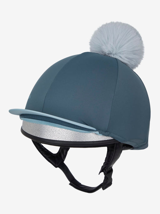 LeMieux Pom Hat Silk Petrol