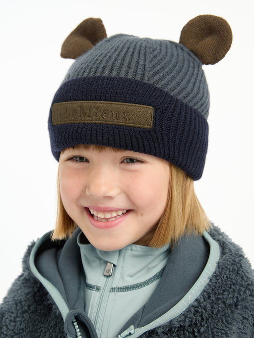 LeMieux Mini Bear Beanie Petrol