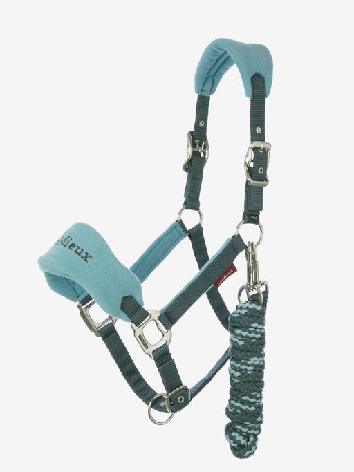 LeMieux Vogue Headcollar & Rope Set Petrol