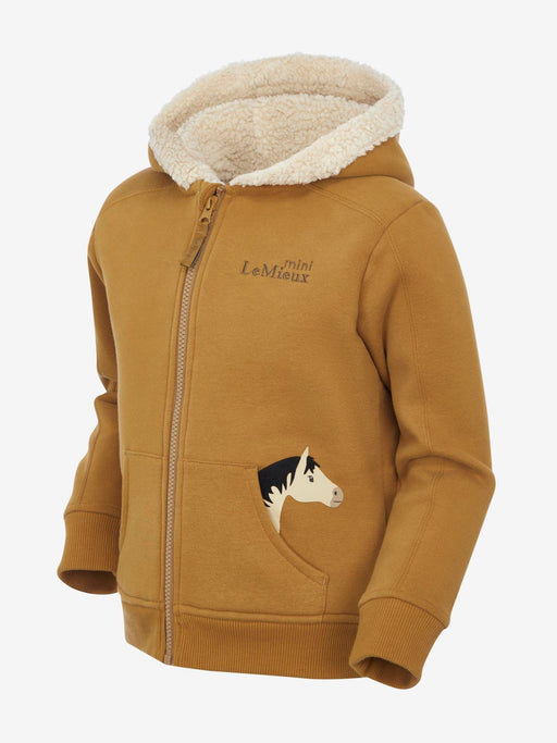 Mini Charlie Lined Hoodie Ginger