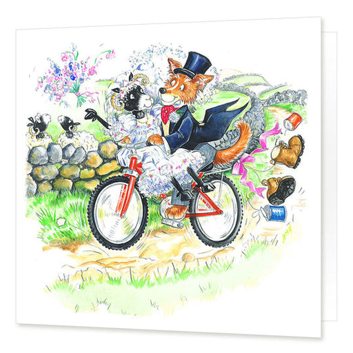 Cardtoons Bicycle Made For You Card