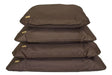 Earth Bound Flat Waterproof Cushion Brown