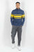 Buckley Conway Half Zip Jersey Top Navy