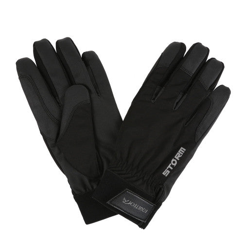 Equetech Storm Waterproof Riding Glove Adult Black