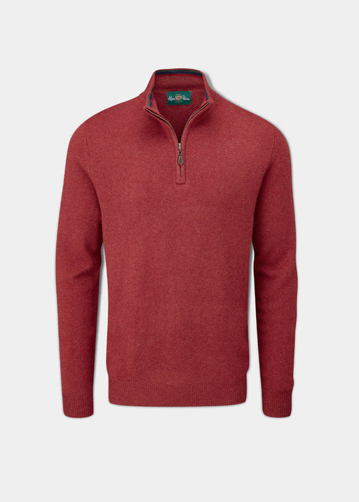 Alan Paine Streetly Half Zip Pullover Magma