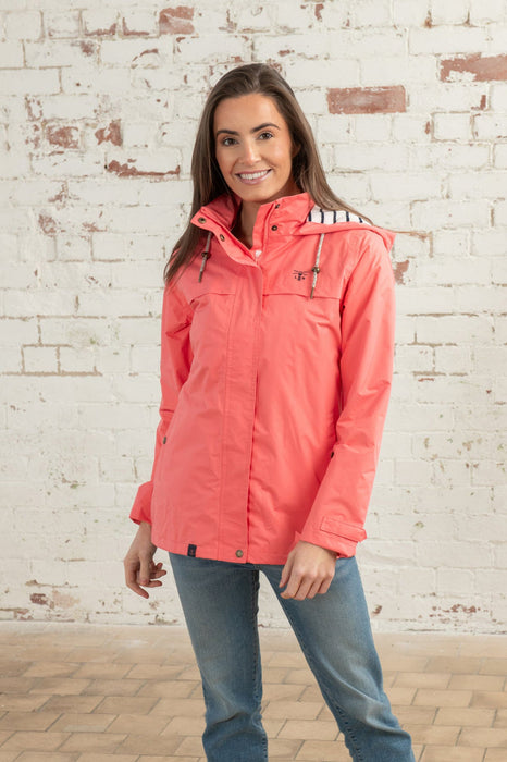 Lighthouse Beachcomber Jacket Coral